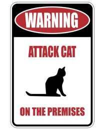 Warning ATTACK CAT