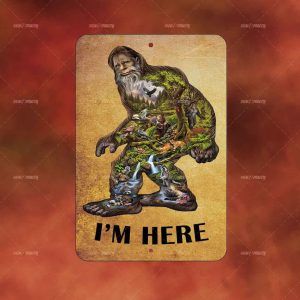 I'm Here Bigfoot II Design