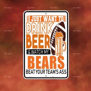BEARS Football Beer