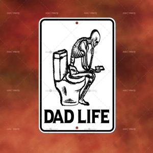 Dad Life Toilet