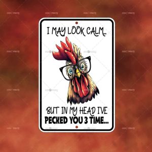 May Look Calm Chicken